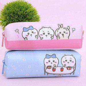 사각 펜케이스 먼작귀 다용도 필통 랜덤 디자인 학생용 필기구 수납용품