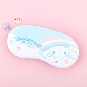 코지 수면안대 시나모롤 디자인 편안한 여행용 수면 마스크