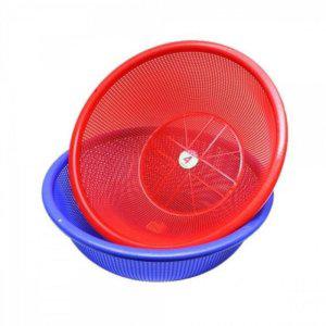 소쿠리 광주리 바구니 4호 지름 다용도 수납용품 색상랜덤