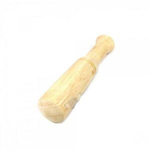 고무나무 절구공이 소형 절구방망이 야채 다지기 주방 도구