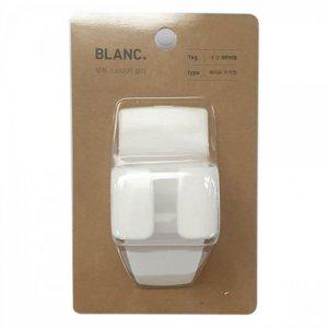 부착식 드라이기 수납 홀더 화이트 거치대 욕실 정리용 소품