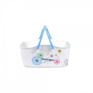 접이식 손잡이 욕실 바구니 목욕용품 수납 박스 소형 욕실정리