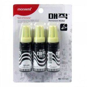 유성매직팬 병타입 흑색 마카 유성마커 드로잉용품