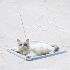 고양이 창가 해먹 흡착식 캣타워 실내용 소형 선반