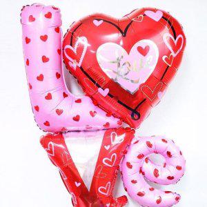 호일풍선 러브 풍선장식 생일파티 사랑풍선