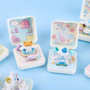 시나모롤 캐릭터 피규어 랜덤 링박스 수집용 장식용