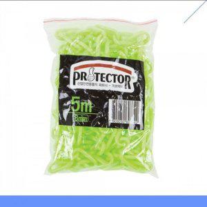 체인줄 형광색 플라스틱 주차금지 안전줄 두께 길이