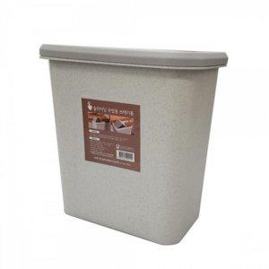 슬라이딩 뚜껑 주방 쓰레기통 생활용품 위생 쓰레기함 대형