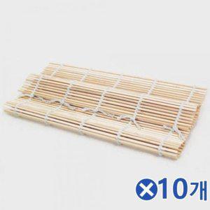 대나무 김발 김밥 만들기 10개 주방용품 식사준비 도구