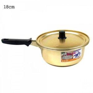 주방 황냄비 편수 18cm 이유식 전골냄비 오뎅탕 조리용 냄비