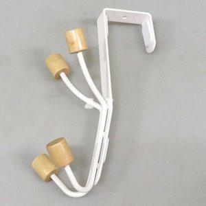 문걸이 고리 후크 4구 모자 마스크 걸이 문고리 하여튼