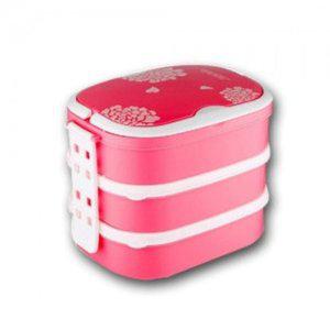 3단 도시락 찬합 밀폐용기 소풍용 런치박스 스텐레스