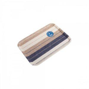 논슬립 서빙 쟁반 스트라이프 주방 트레이 다용도 테이블트레이 소형