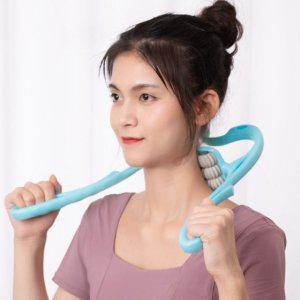 목 어깨 마사지기 직장인 학생 롤링 다리미 6구 뭉침 완화기 손쉬운