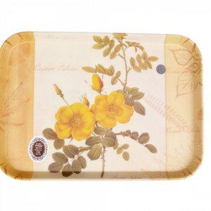 골드로즈 특대 서빙 쟁반 직사각 트레이 대형 고급 서버