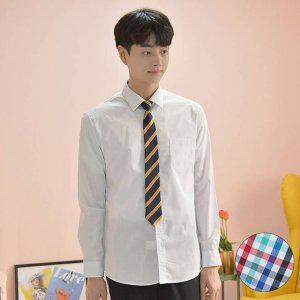학생셔츠 빅사이즈 남성셔츠 남학생셔츠 화이트