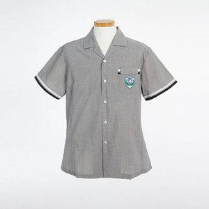 남자셔츠 교복 반팔셔츠 초월중 와이셔츠 중학교