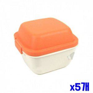 컬러 뚜껑 도시락 통 휴대용 식사 용기 점심