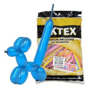 요술풍선 혼합 다양한 색상 파티 풍선 장식용