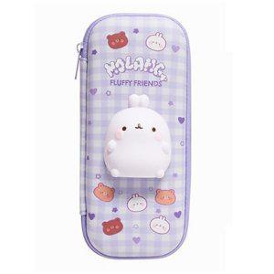 몰랑이 스퀴시 필통 학생용 파우치 말랑말랑 EVA 재질 소품 정리함