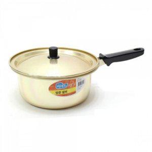 황냄비 20cm 편수 다용도 양은냄비 2개 라면 요리냄비