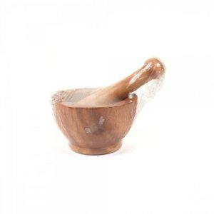 우드 절구통 자연재료 대형 다지기통 손잡이형 기본형 원목 조리도구