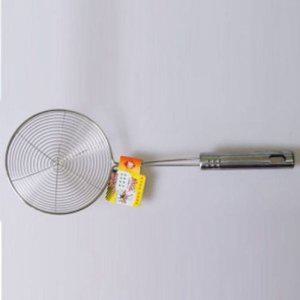 스텐레스 거름망 튀김 건지기 채반 손잡이형 뜰채 간편형 요리 도구