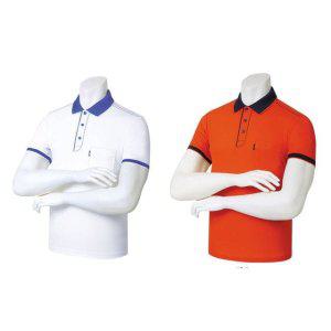 티 반티 셔츠 카라 스티치 가족단체복 단체유니