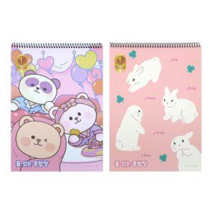 줄 종합장 여아 2000 초등