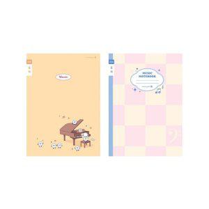 1000초등학생 6학년 3-6학년 음악오선노트