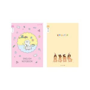 영어노트 초등학생 1000 좁은칸 여아