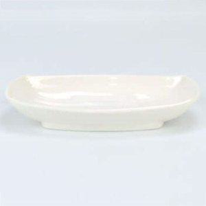 멜라민 접시 생선접시 타원 접시 업소용 찬기 23.2cm