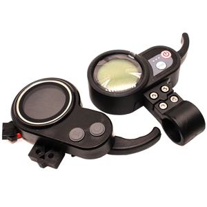 JP 스로틀 36V 48V 52V 60V SPEEDWAY RUIMA MINI4 스쿠터 Janobike FLJ Dualtron 전기 스쿠터 부품 용 범용 LCD 디스플레이