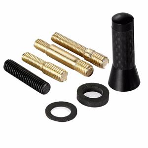 새로운 탄소 섬유 나사 금속 짧은 뭉툭한 마스트 안테나 자동차 스타일링 지붕 안테나 벤츠 자동차 액세서리에 대한 향상된 신호