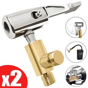 자동차 타이어 에어 척 압축기 용 휴대용 풍선 펌프 커넥터는 수축 가능 밸브 어댑터 타이어 팽창기 타이어 척