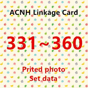 NFC 프린팅 카드 작업, NS 게임 시리즈 4 표준 카드, ACNH NTAG215, 331-360