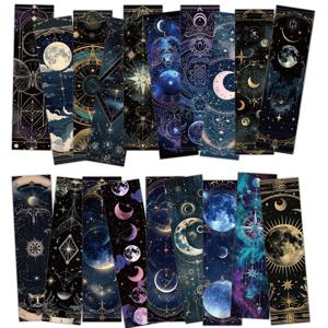 30/60PCS 타로 비밀 책, 주석이 달린 책갈피, 창의적인 핸드북, 재료 장식