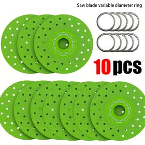 3/5/10PCS 4.5인치 다공성 암석 패널 톱날, 타일 트리밍 및 연삭, 다이아몬드 주조, 암석 패널, 대리석, 타일에 사용