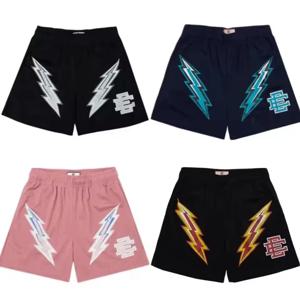 EE Eric Emanuel 남성 비치 보드 반바지 피트니스 운동 스포츠 짧은 바지 여름 체육관 조깅 메쉬 남성 캐주얼 반바지