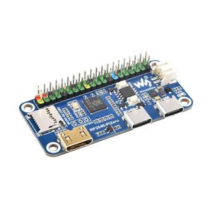 RP2040-Pi Zero 개발 보드 16MB 플래시 Type-C GPIO 미니 HDMI 호환 포트 TF 슬롯 베이스(Raspberry Pi RP2040 Pico)