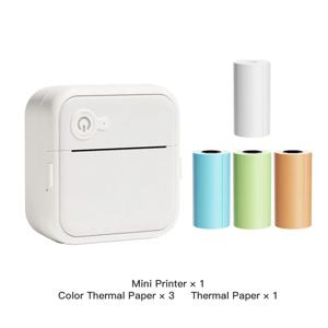 Dolewa D8 휴대용 프린터 감열지 스티커 종이 미니 프린터 라벨 메이커 프린터 사진 인쇄 선물용