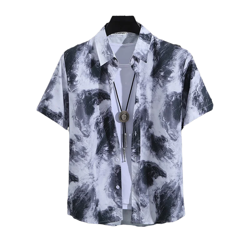 남성 반팔 셔츠