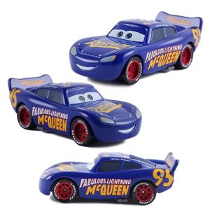 디즈니 자동차 픽사 자동차 95-3세대 블루 메탈 다이캐스트 장난감 자동차 1:55 라이트닝 맥퀸 어린이 장난감 소년 크리스마스 선물
