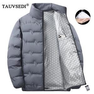 겨울 남성용 화이트 덕 다운 재킷 코트 방수 방풍 따뜻한 루즈핏 재킷 남성용 다중 포켓 초경량 윈드브레이커 재킷