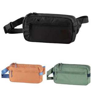 패셔너블한 다용도 미니 숄더백 휴대용 피트니스 크로스바디 웨이스트 체스트백 남녀 공용 나일론 소재