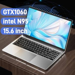 15.6인치 게이밍 노트북 휴대용 컴퓨터 PC 인텔 N95 GTX1060 16GB DDR4 1TB SSD 윈도우 11 노트북 게이머 백라이트 키보드