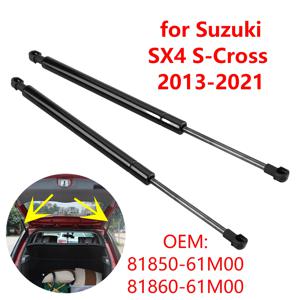 스즈키 SX4 S-Cross 2013-2021 용 2Pcs 자동차 뒷 트렁크 부츠 테일 게이트 가스 스트럿츠 리프트 지지대 댐퍼 81850-61M00