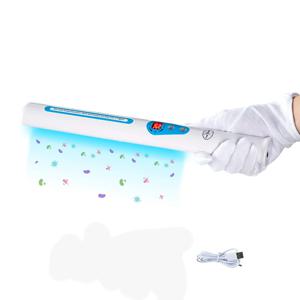 자외선 소독제 지팡이 홈 오피스 호텔 살롱 자동차 학교 실험실 살균을위한 전문 등급 휴대용 UVC 소독제 램프