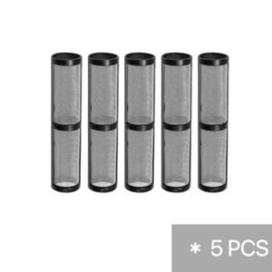 5 개 에어리스 페인트 분무기 필터 펌프 매니폴드 스트레이너 60 메쉬 Graco 390 395 490 495 595 에어리스 페인트 분무기와 호환 가능