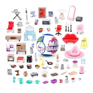 Zuru 미니 브랜드 서프라이즈 볼 홈 가구 소파 블라인드 박스 전기 제품 주방 용품 그림 액세서리 완구